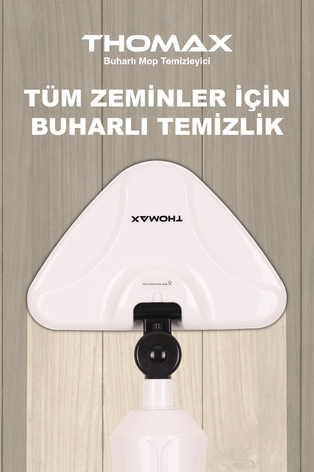 Thomax Antibakteriyel Buharlı Temizleyici Yüksek Buhar Basınçlı Mop