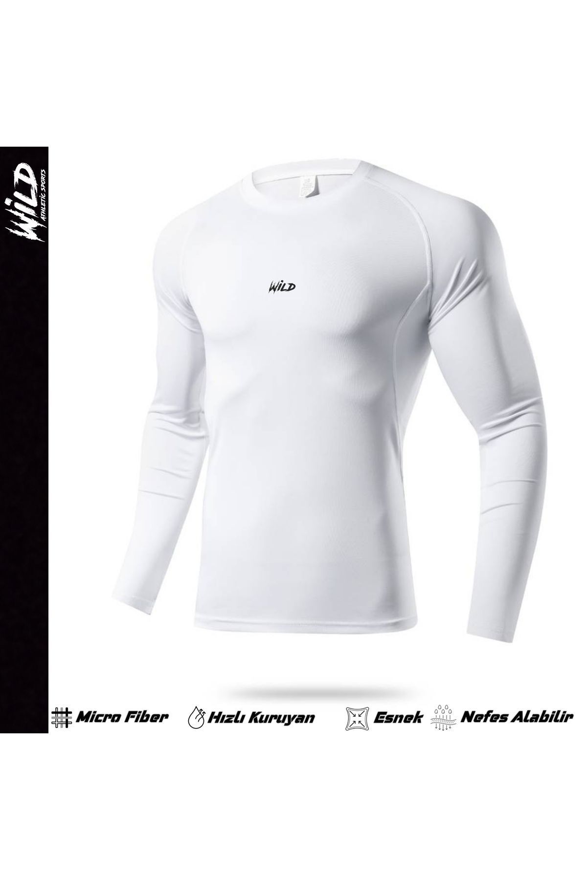Wild Athletic Basic Compression Uzun Kollu Body