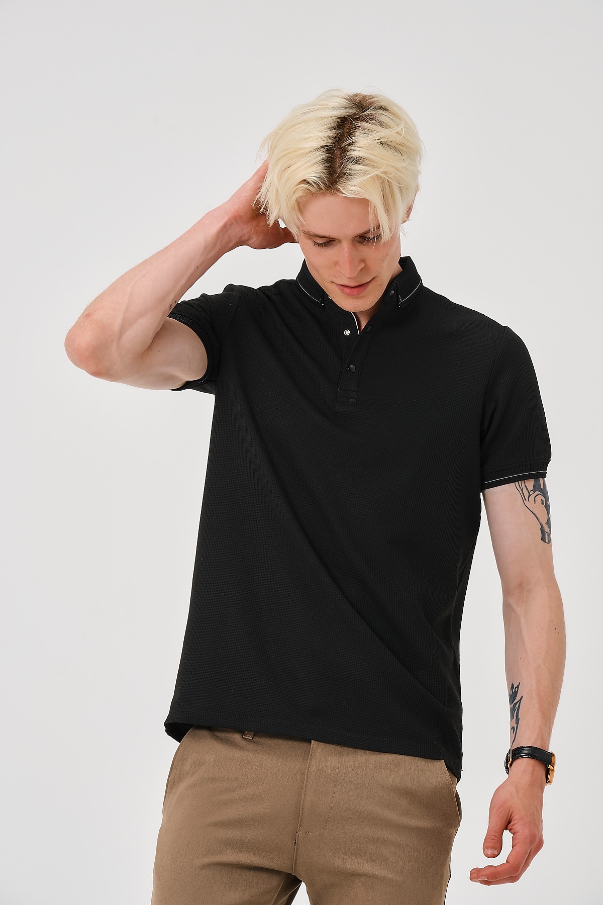 2301294643 SLIM FIT POLO YAKA T-SHIRT