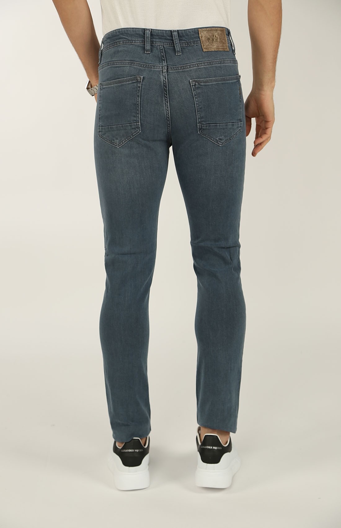 ERKEK LİKRALI SLIM TAPER JEAN / KOT PANTOLON 55296