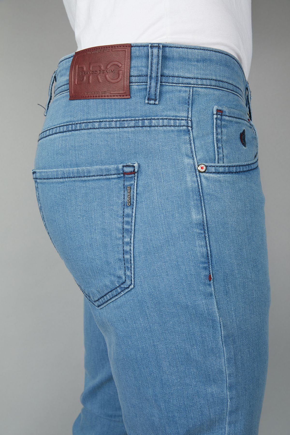 ERKEK LİKRALI SLIM TAPER JEAN / KOT PANTOLON 55269