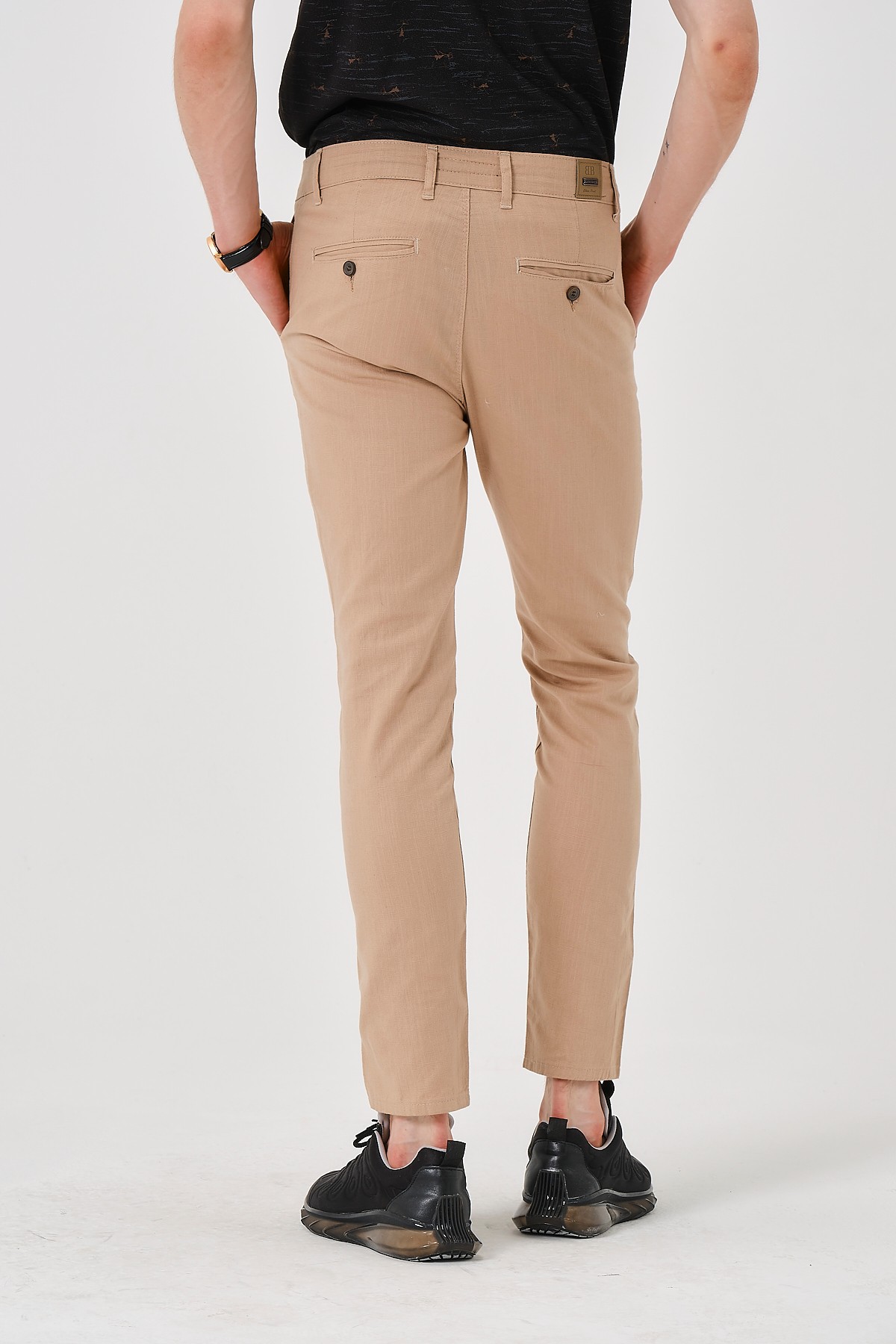 KETEN PANT - VİZON