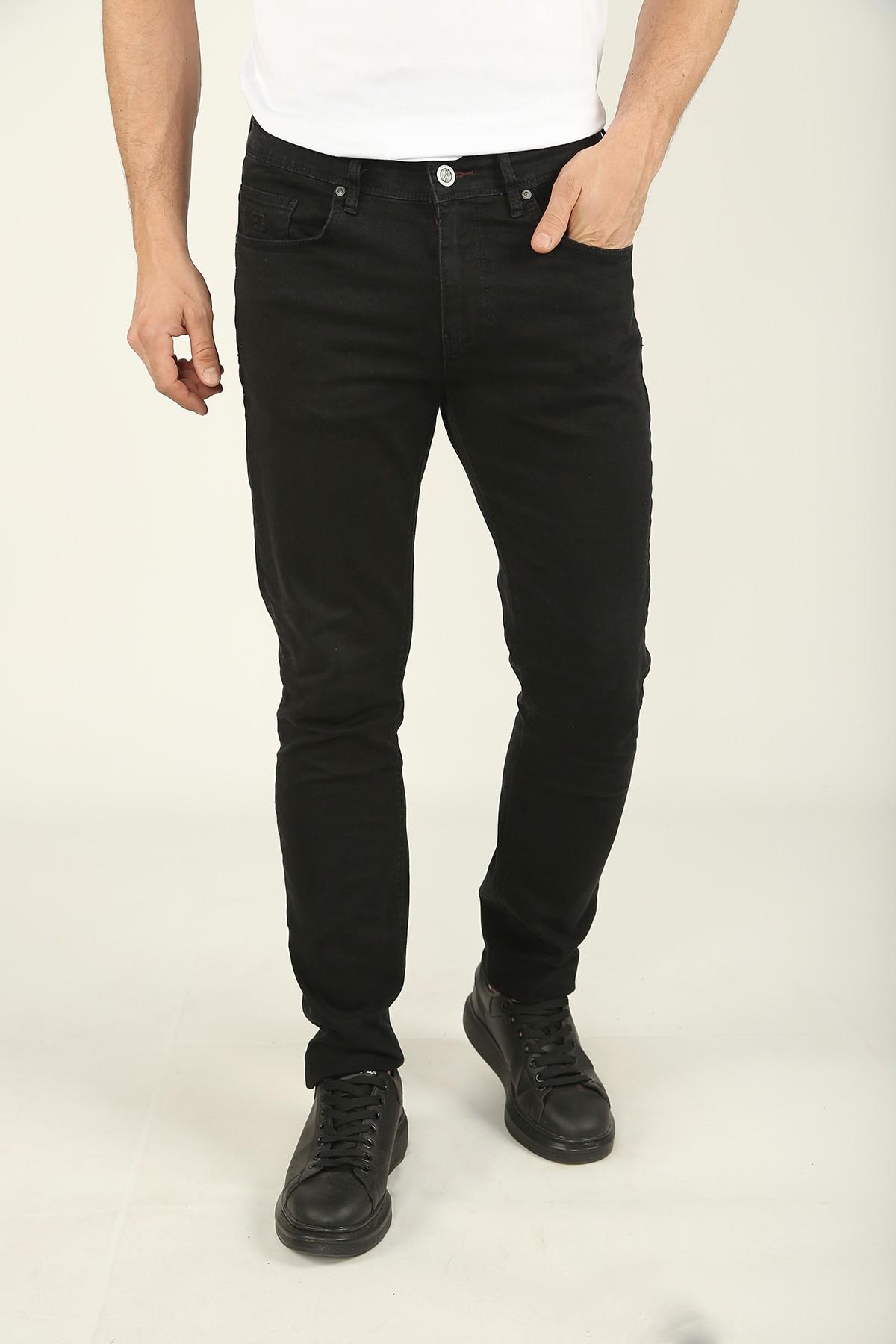 ERKEK LİKRALI SLIM TAPER JEAN / KOT PANTOLON 55319