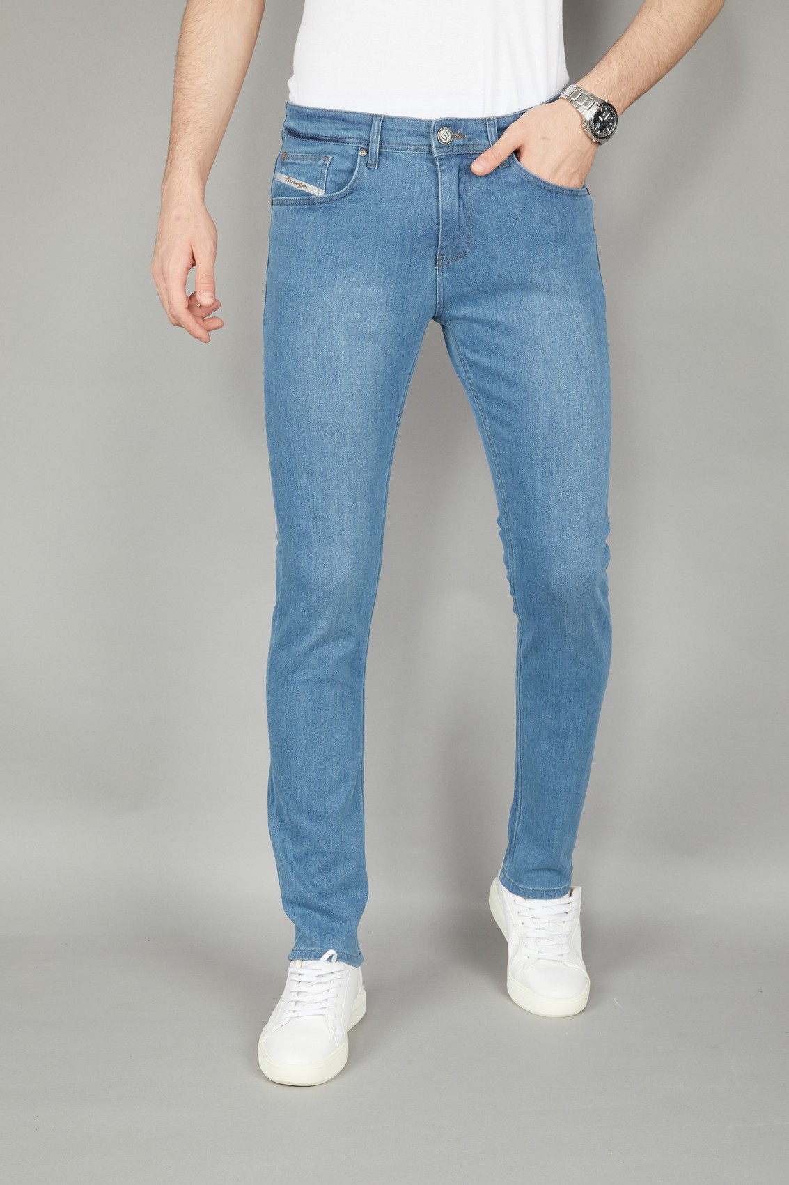 ERKEK LİKRALI SLIM TAPER JEAN / KOT PANTOLON55283