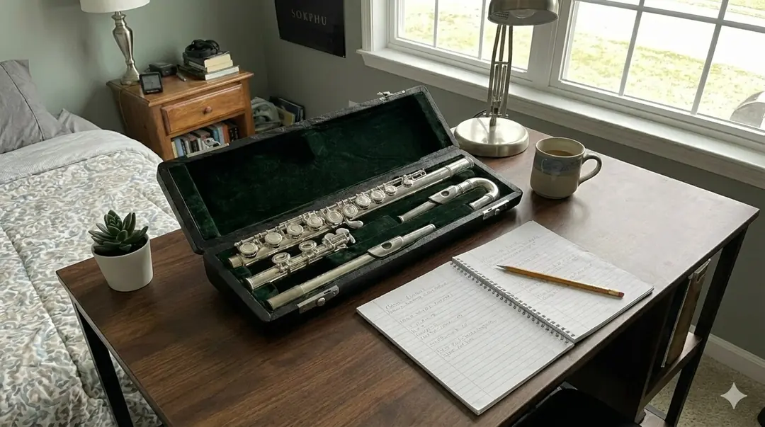 Kıvrık ağızlıklı çocuk yan flüt modeli