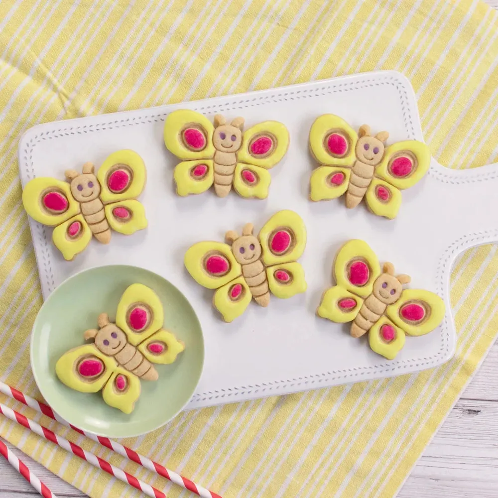 Kelebekli Kurabiye Kalıbı