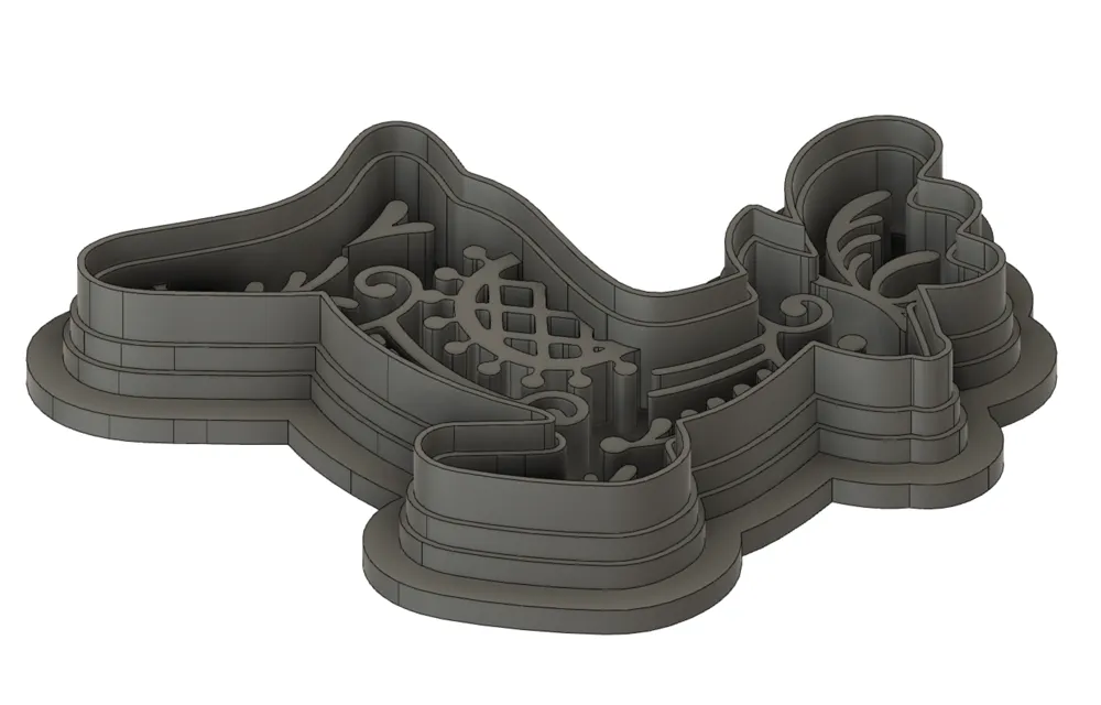 Geyik Kurabiye Kalıbı