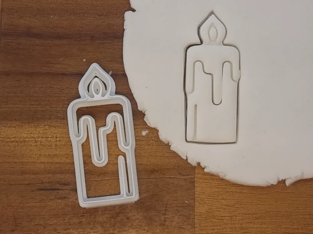 Mum Kurabiye Kalıbı