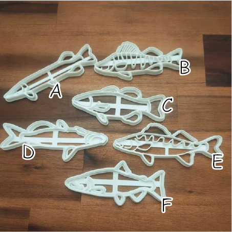 Balık Kurabiye Kalıpları