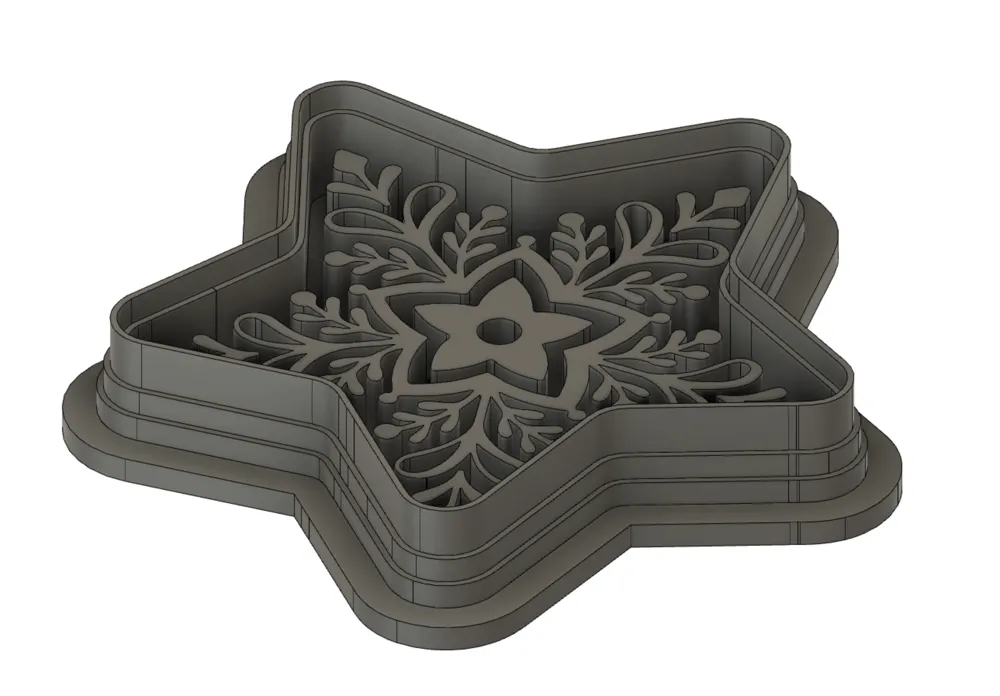 Yıldız Kurabiye Kalıbı