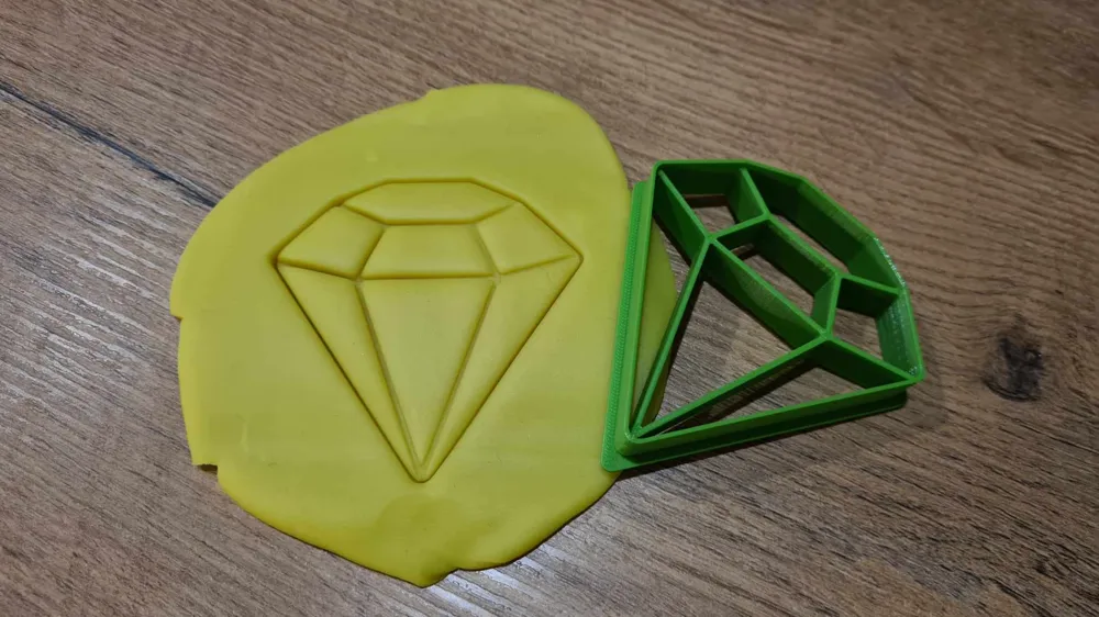 Elmas Kurabiye Kalıbı