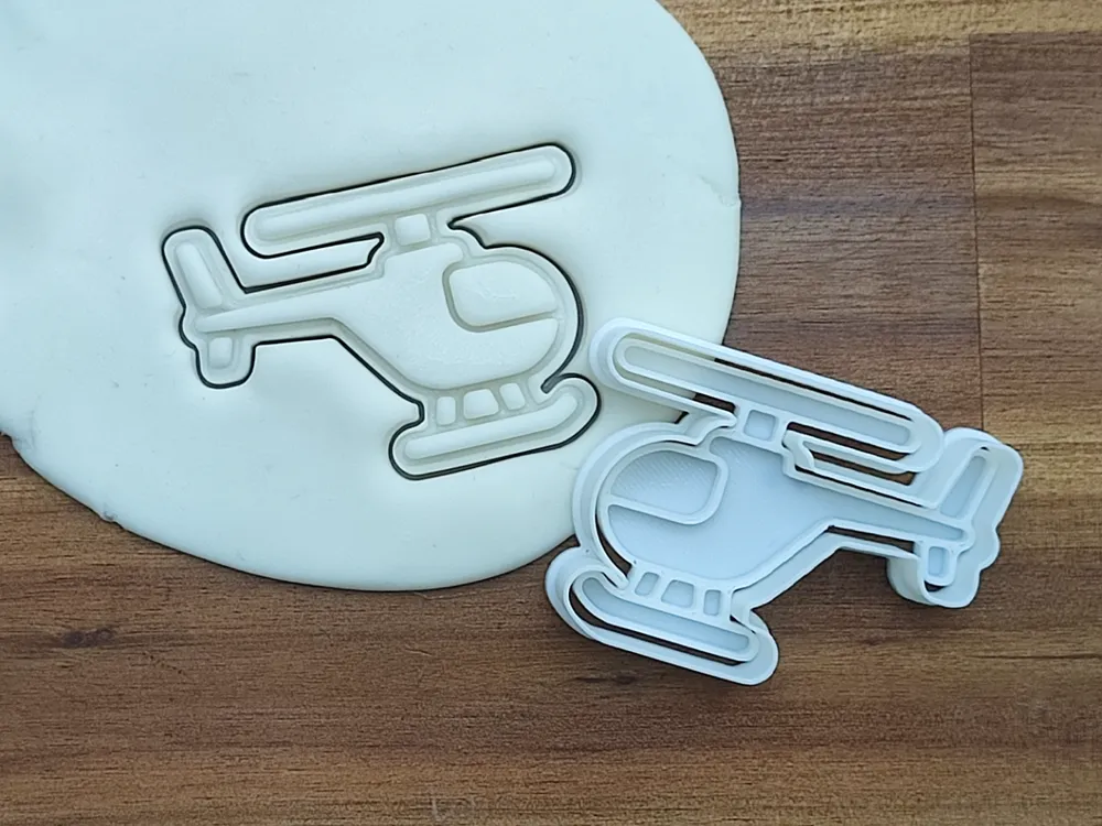 Helikopter Kurabiye Kalıbı