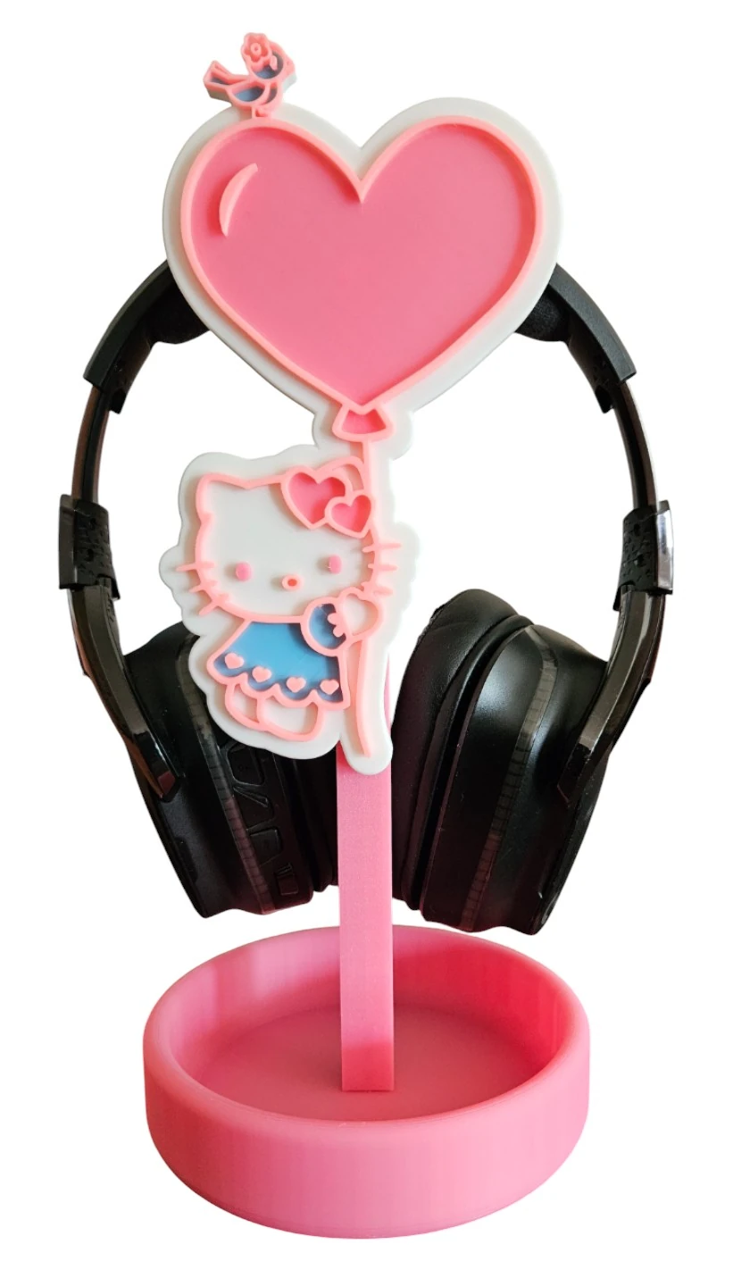 Hello Kitty Kalpli Kulaklık Standı