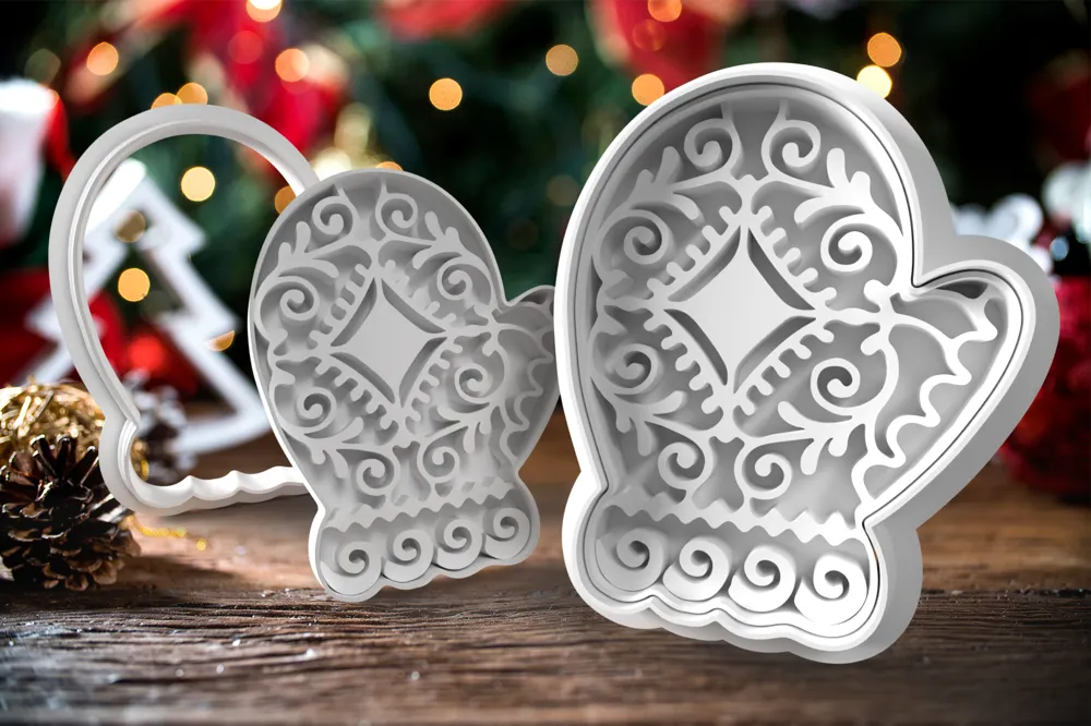 Eldiven Kurabiye Kalıbı