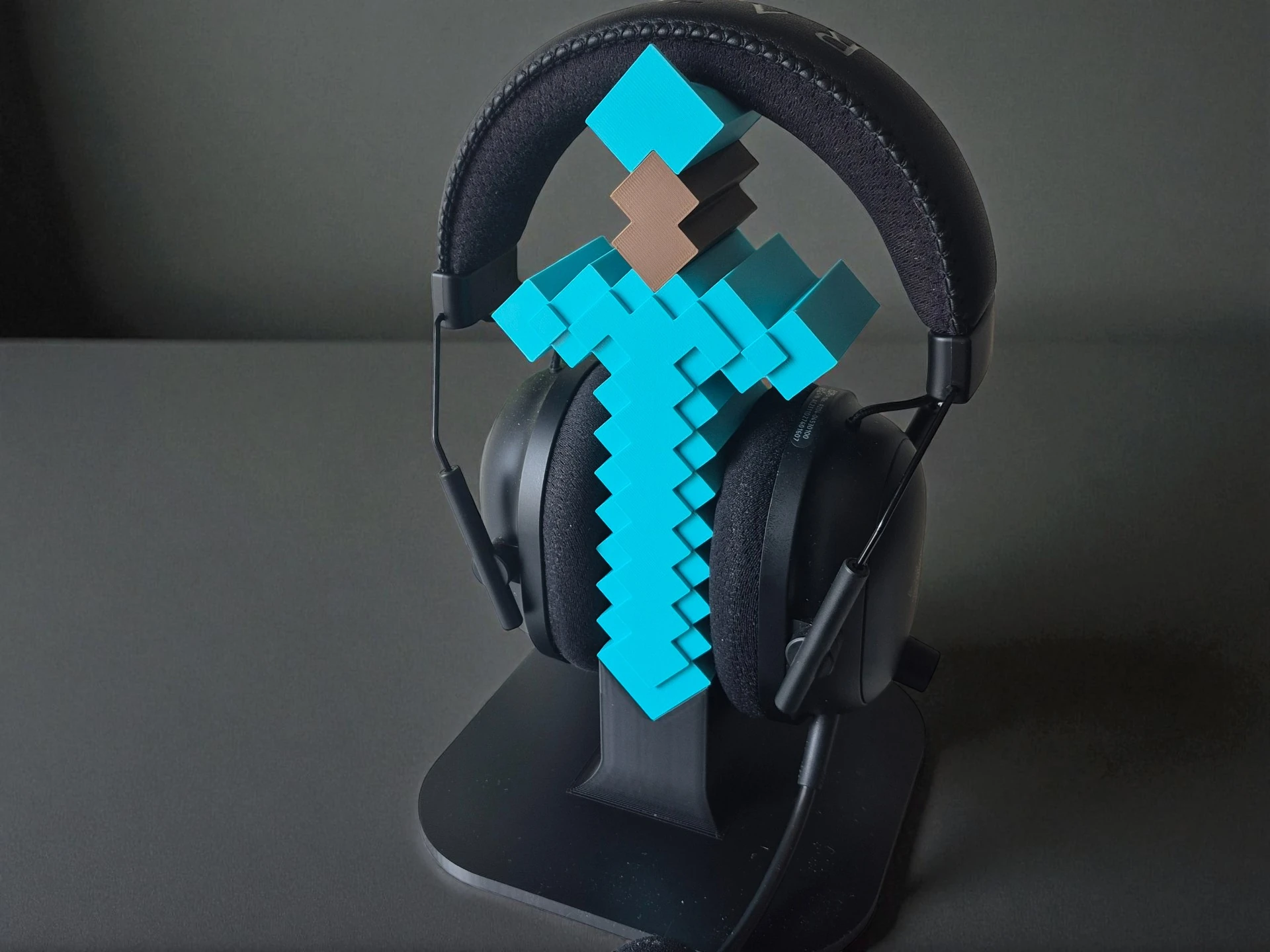 Minecraft Diamond Sword Kulaklık Standı