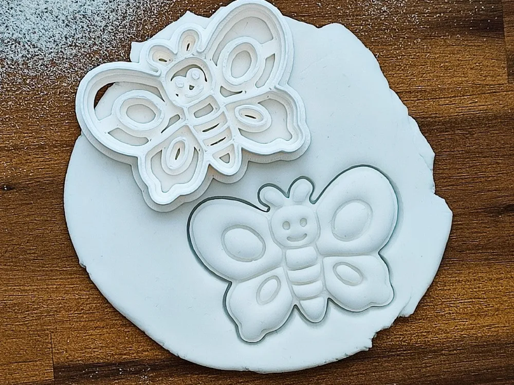 Kelebekli Kurabiye Kalıbı