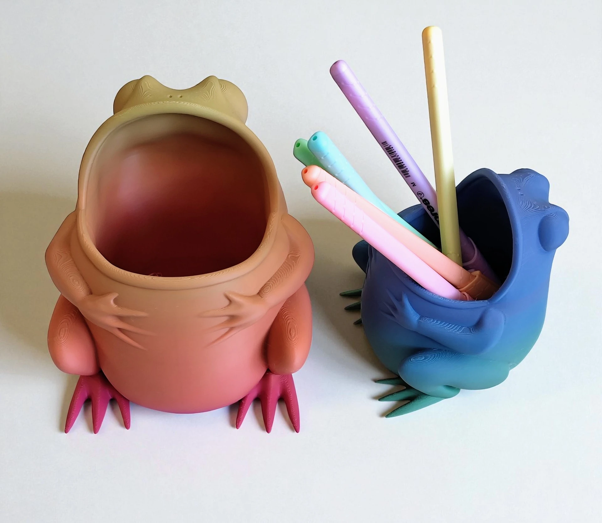 Kurbağa Şeklinde Kalemlik