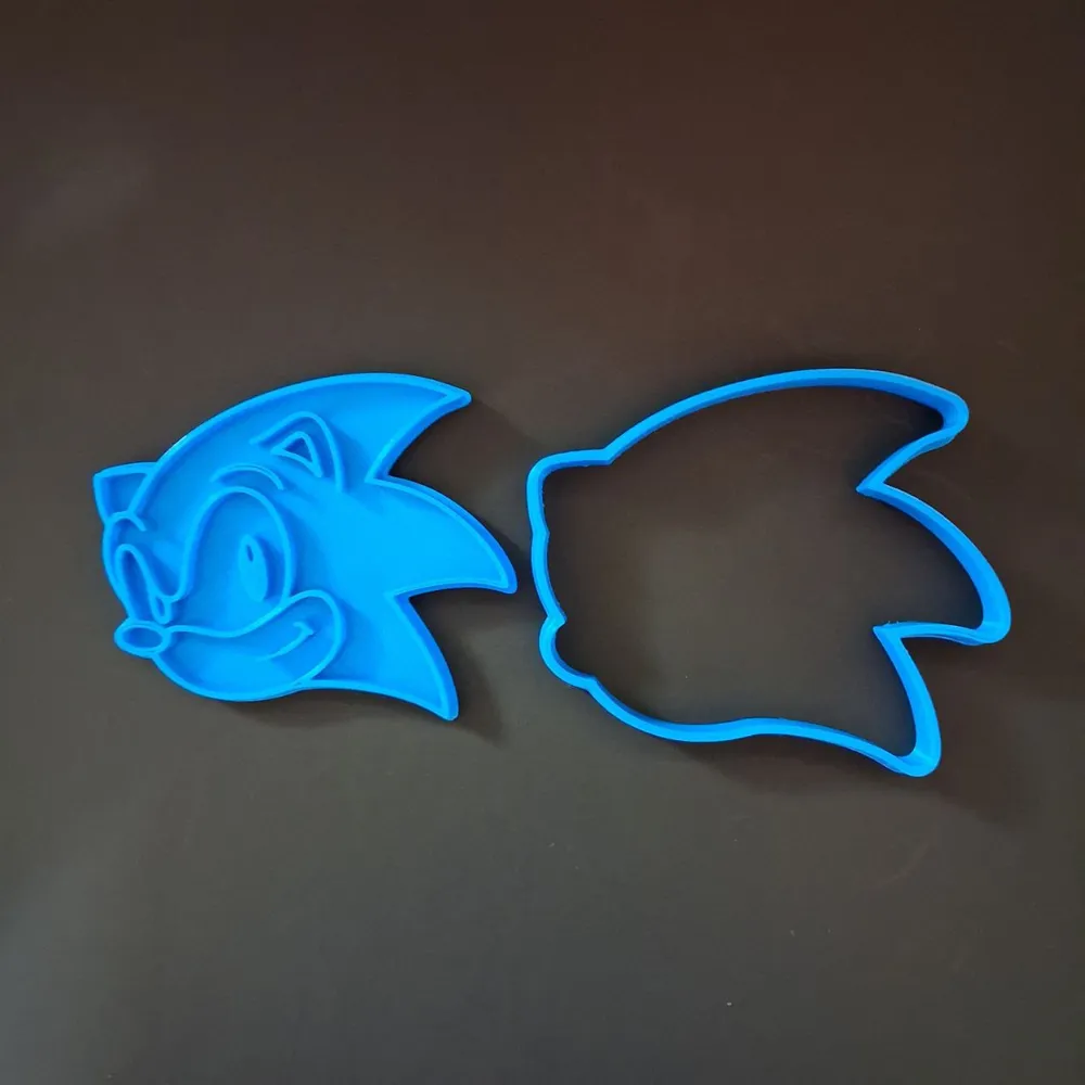 Sonic Kurabiye Kalıbı