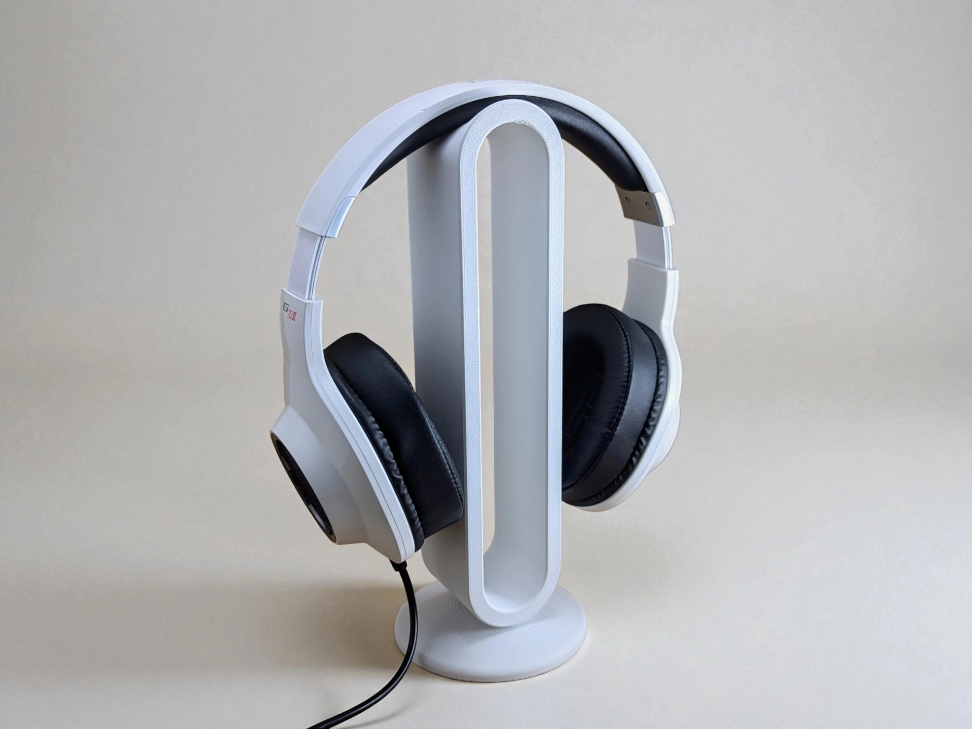 Minimal Oval Kulaklık Standı