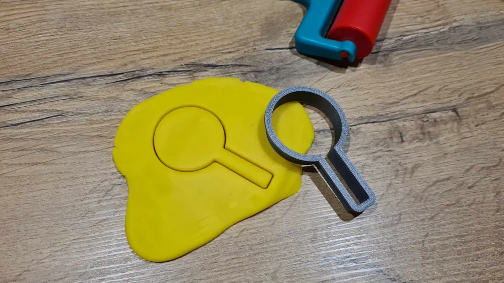 Büyüteç Kurabiye Kalıbı