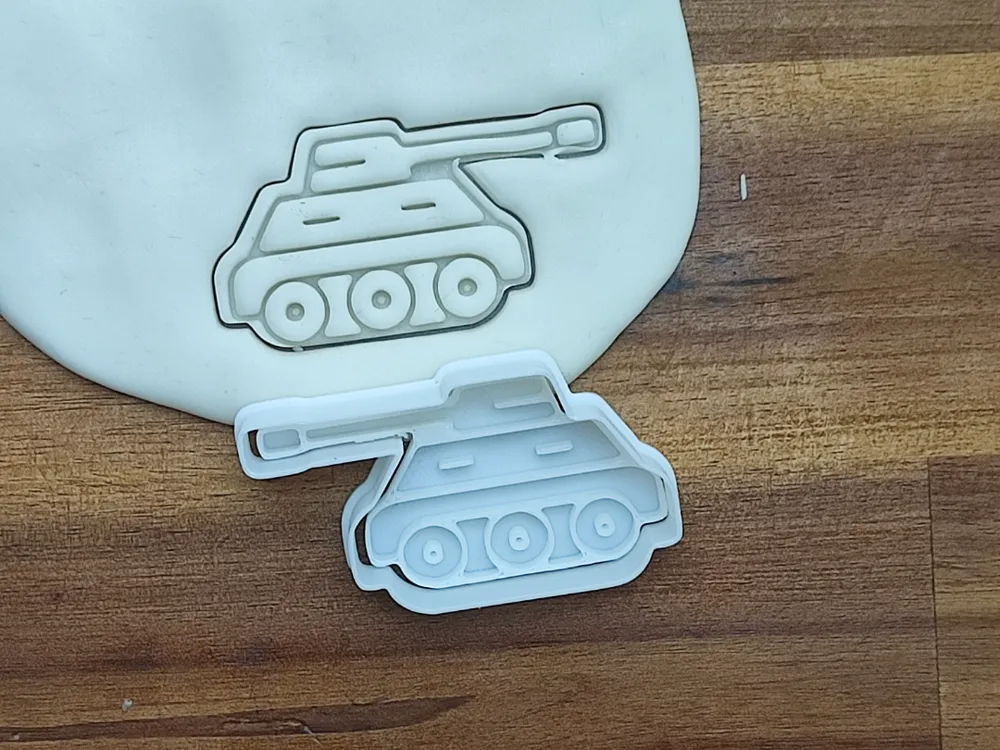 Tank Kurabiye Kalıbı