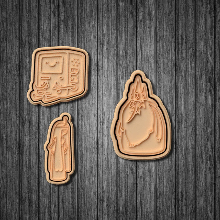 Adventure Time Kurabiye Kalıpları