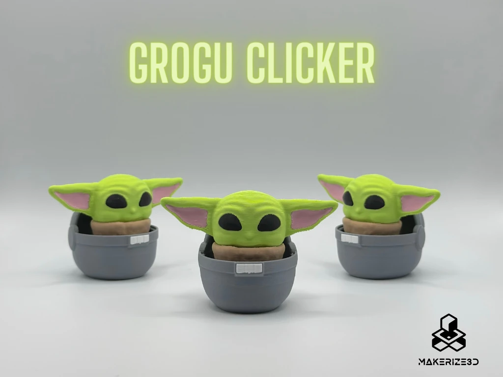 Yoda (Grogu) Clicky Anahtarlık