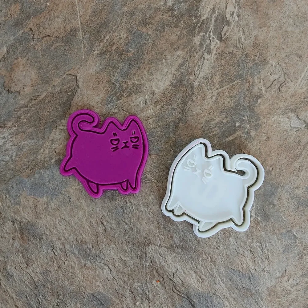 Kedi Kurabiye Kalıbı