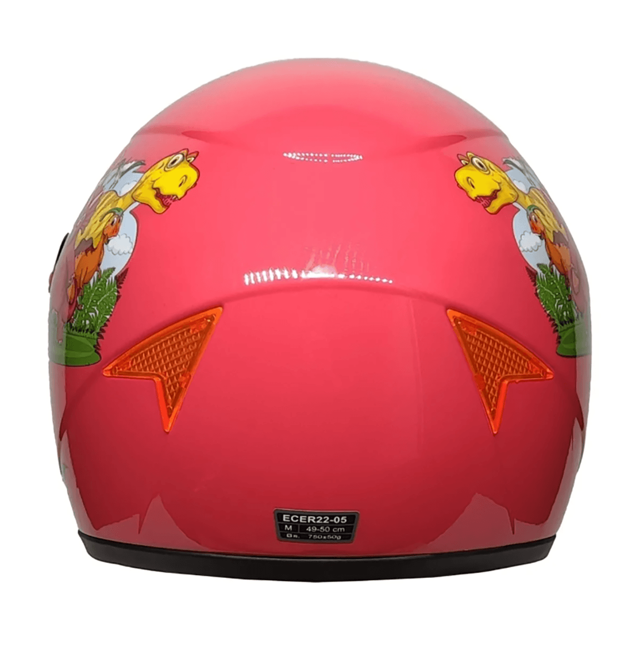 MT 8-11 YAŞ MOTORSİKLET ÇOCUK DİNO PİNK KASKI PEMBE