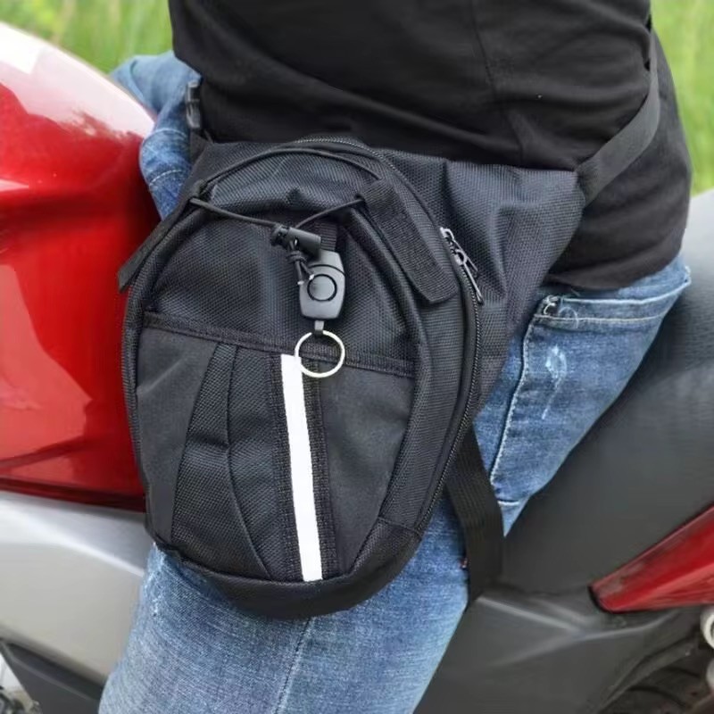 Motosiklet Bacak&bel Çantası Premium Suya Dayanıklı Unisex Geniş Ayarlanabilir Kemerli Motorcu Çanta