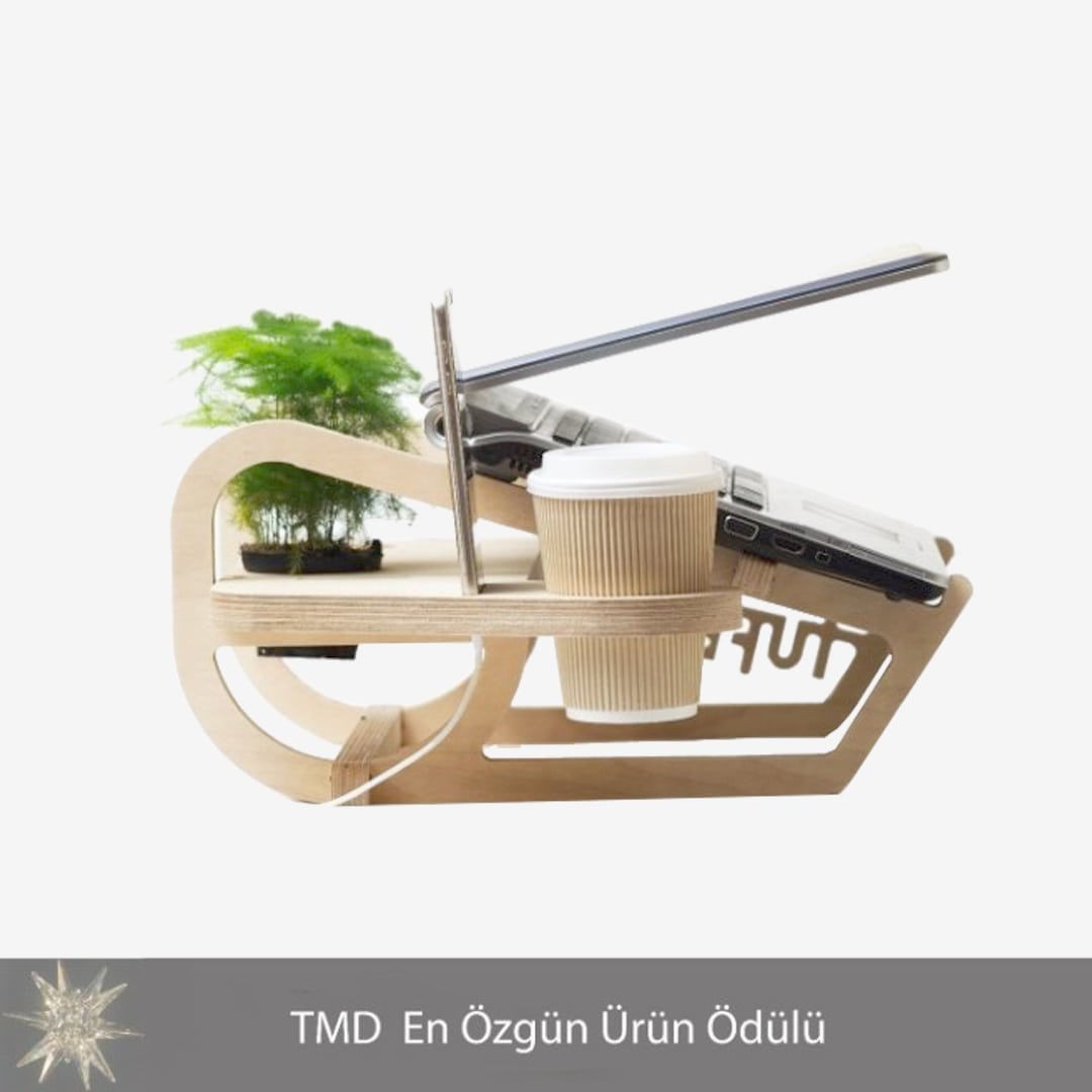 Wocoo Ahşap Laptop Standı