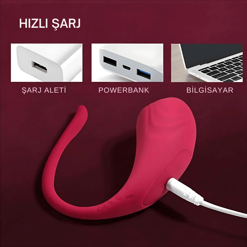 Bluetooth Kontrollü Çift Titreşimli Vibratör