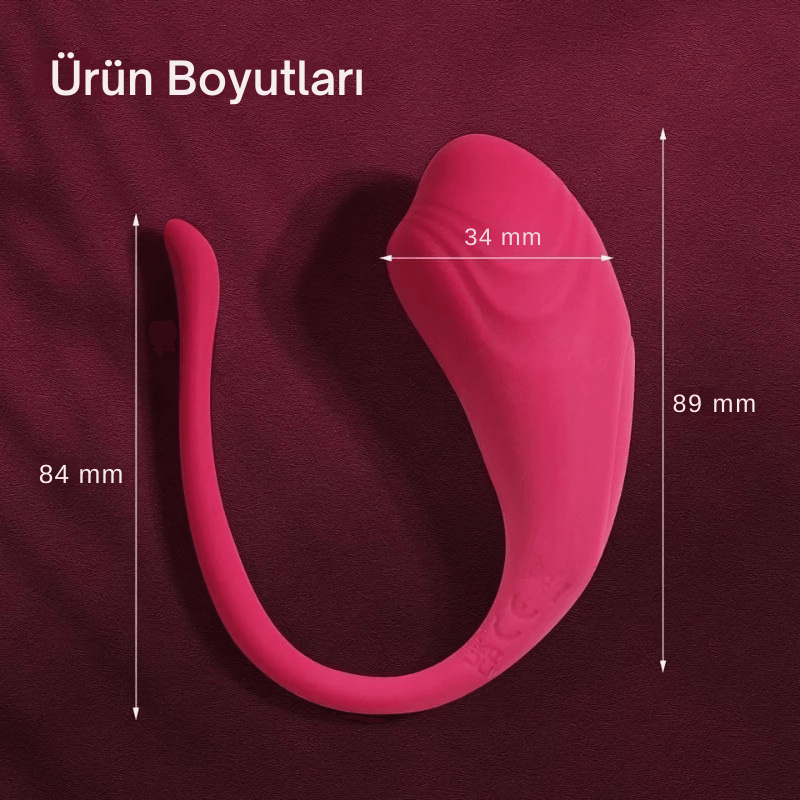 Bluetooth Kontrollü Çift Titreşimli Vibratör