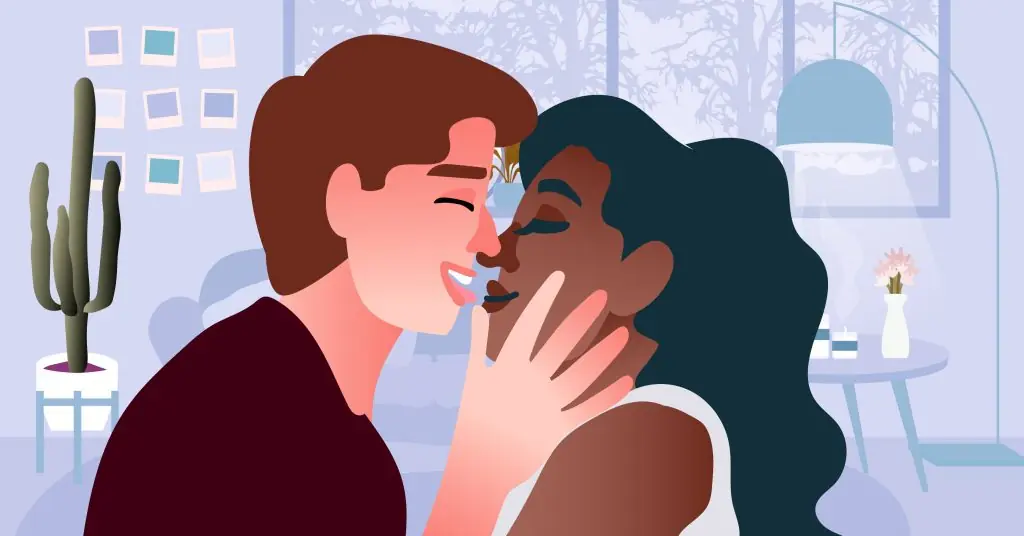 Yatarak öpüşme pozisyonu: Üst üste uzanarak (Missionary benzeri) yapılan yoğun temaslı öpüşme.