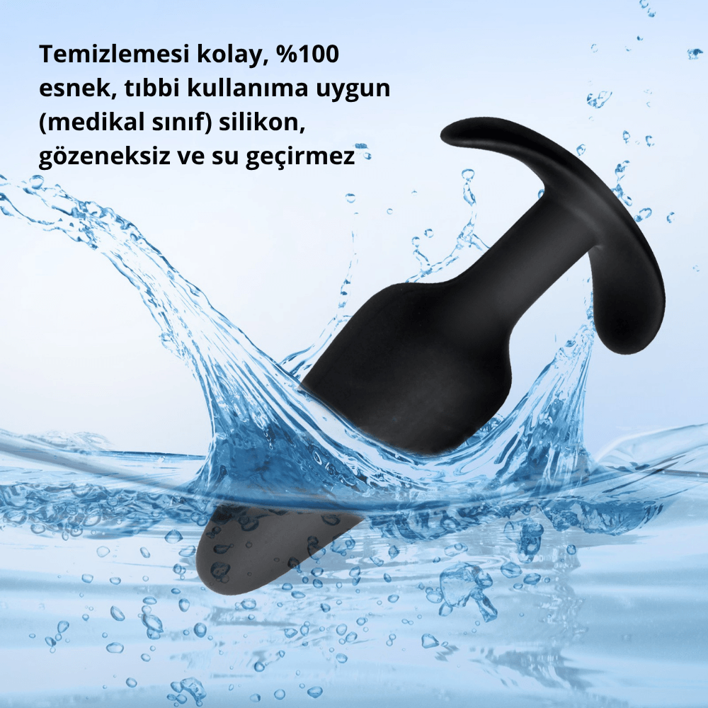 Renkli Silikon Anal Plug