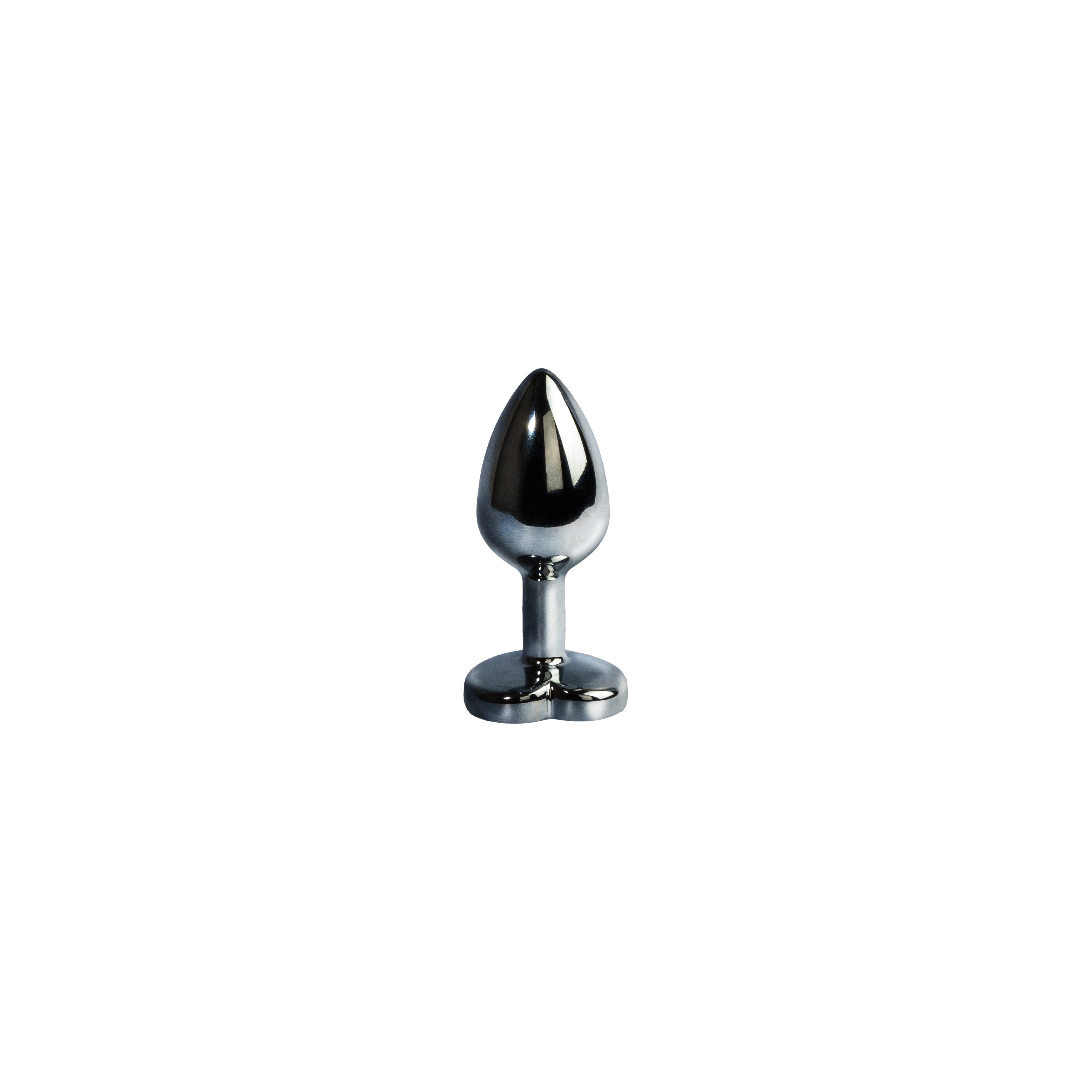Kalp Taş Detaylı Metal Anal Plug