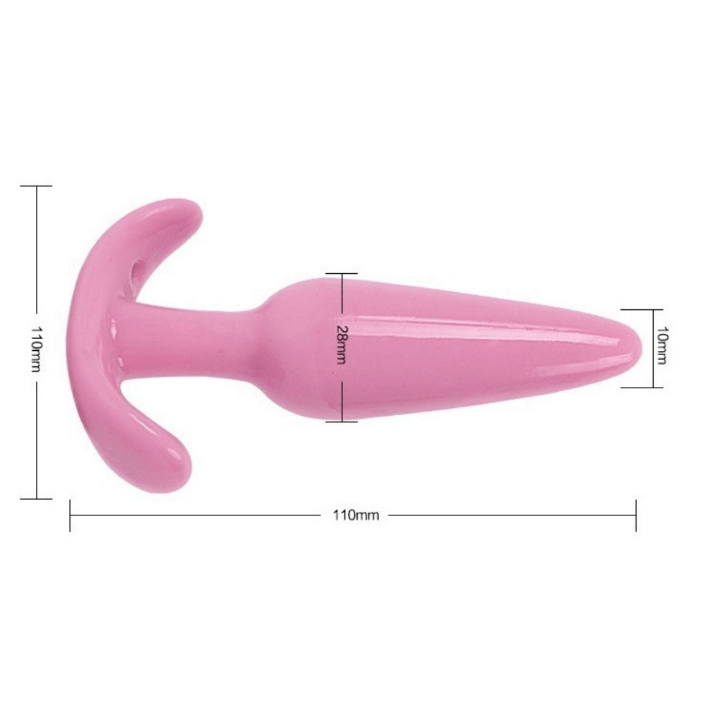Renkli Silikon Anal Plug