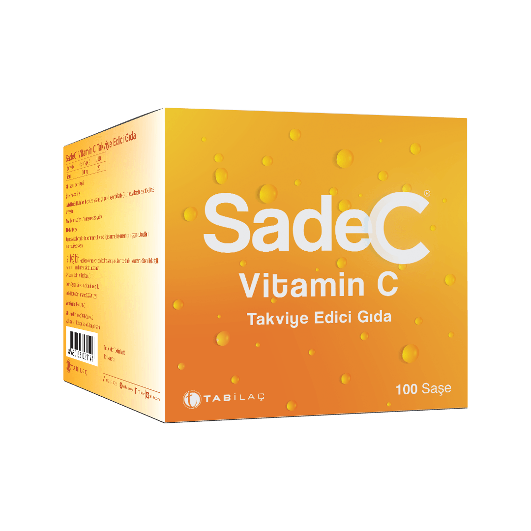 SadeC Vitamin C, 100 Saşe