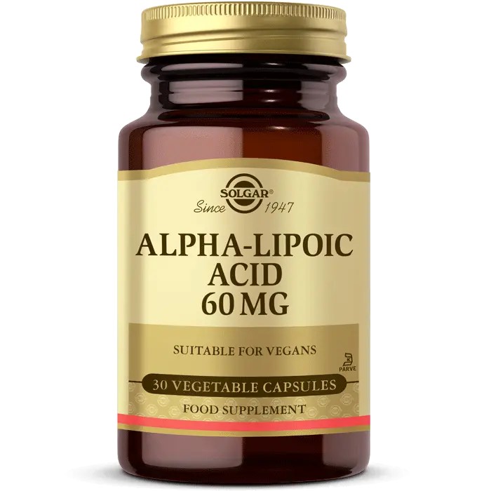 SOLGAR ALPHA LIPOIC ACID 60 MG 30 KAPSUL