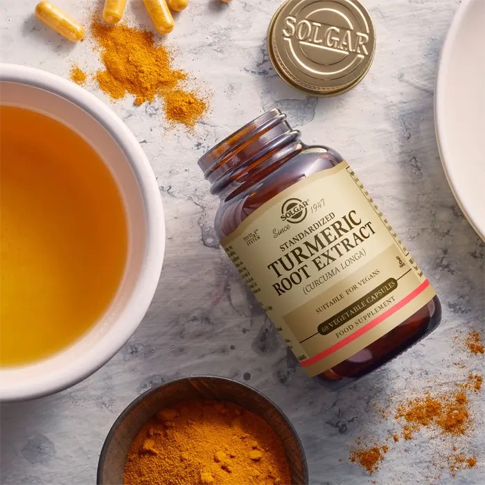 SOLGAR TURMERIC EXTRACT 60 V-KAPSÜL
