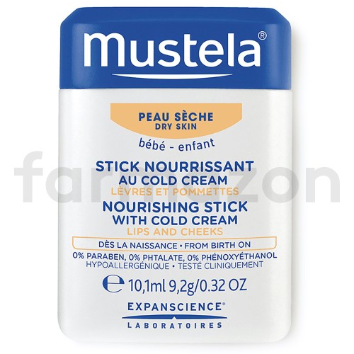 Mustela Nourishing Stick With Cold Cream 9,2 gr