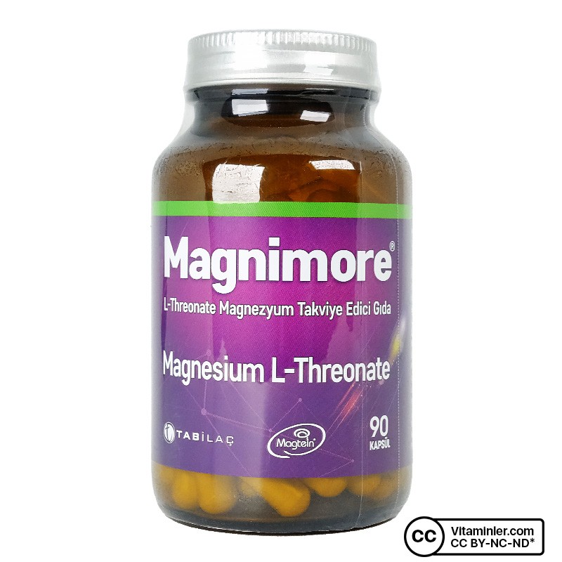 Magnimore L-Threonate, 90 Kapsül