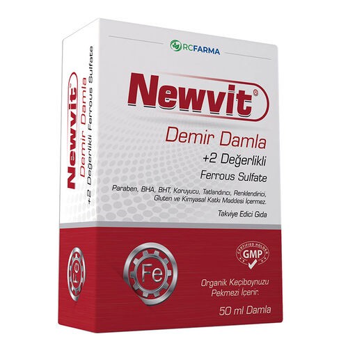 NEWVIT DEMIR DAMLA 50 ML