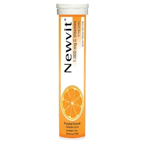 NEWVIT VITAMIN C EFERVESAN 20 TABLET