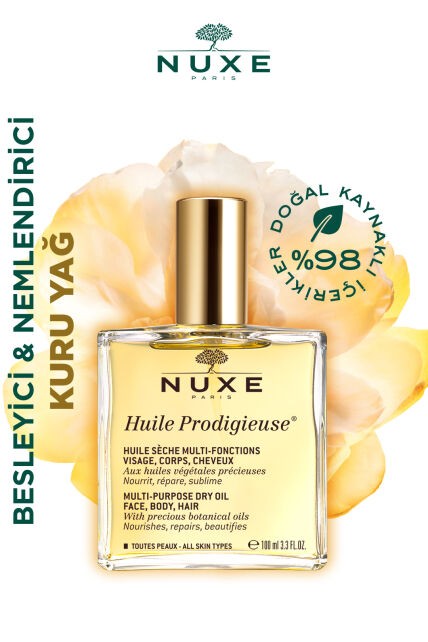 Nuxe Huile Prodigieuse Dry Oil - Çok Amaçlı Kuru Yağ 100ml