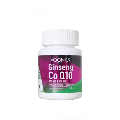 Voonka Ginseng Coenzyme Q10 30 Kapsül