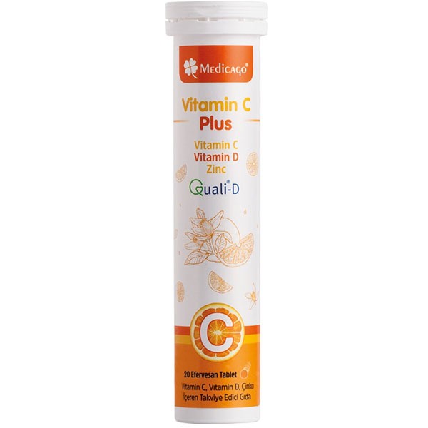 Medicago Vitamin C Plus 20 Efervesan Tablet