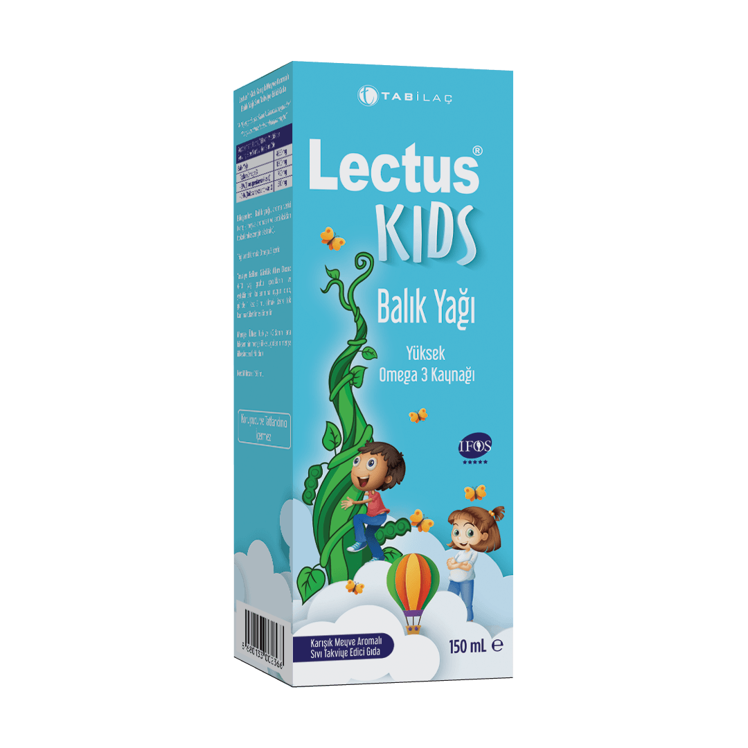 Lectus Kids Balık Yağı Karışık Meyve