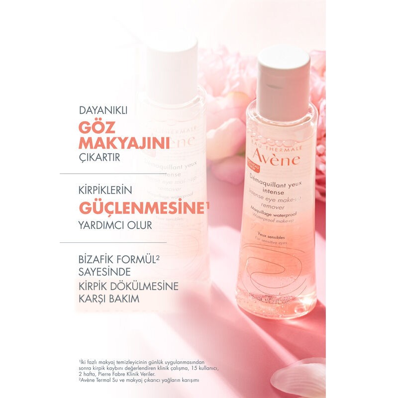 Avene Intense Göz Makyaj Temizleyici 125 ml