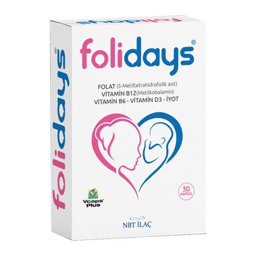 FOLİDAYS 30 KAPSÜL